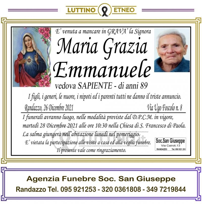 Maria Grazia  Emmanuele